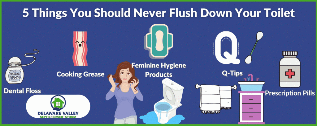 5 Items You Should Never Flush