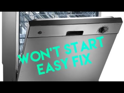 Frigidaire Dishwasher Won'T Start