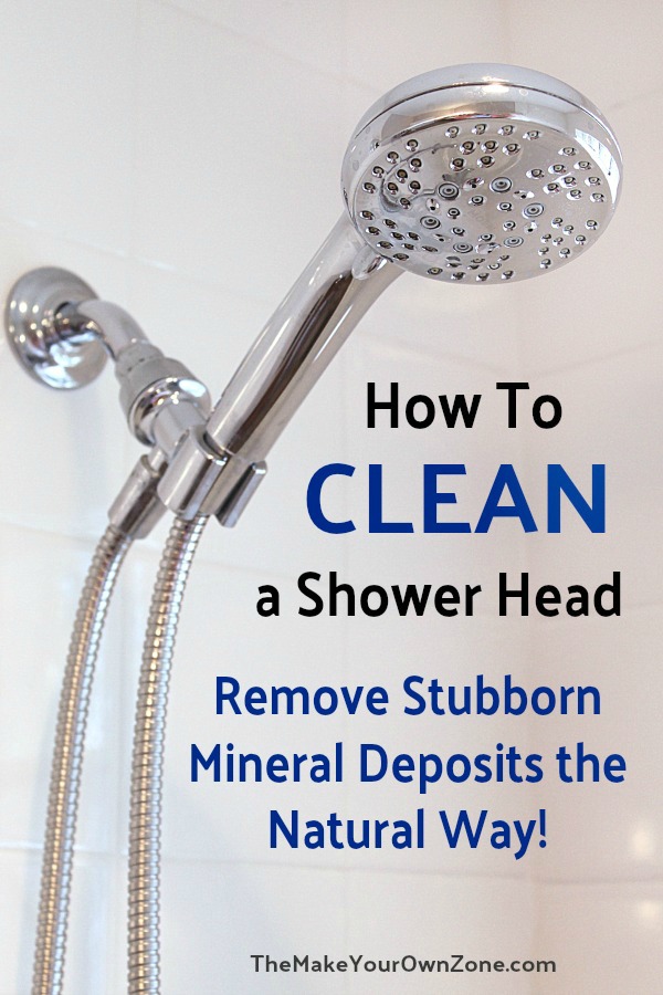 How to Clean Shower Head Naturally