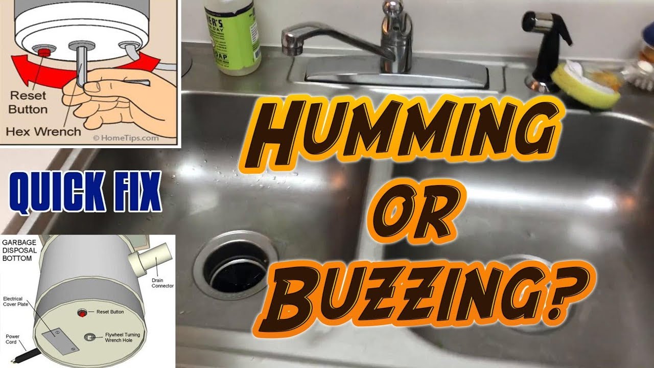 How to Fix a Garbage Disposal That is Humming