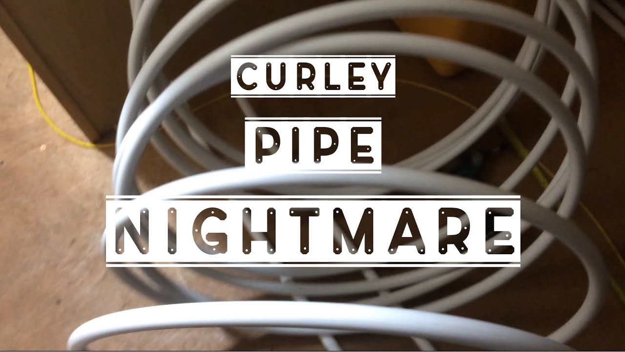 How to Straighten Pex Pipes