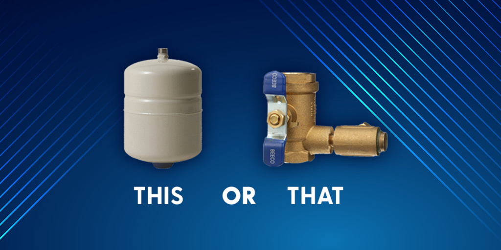 Thermal Expansion Relief Valve Vs. Expansion Tank