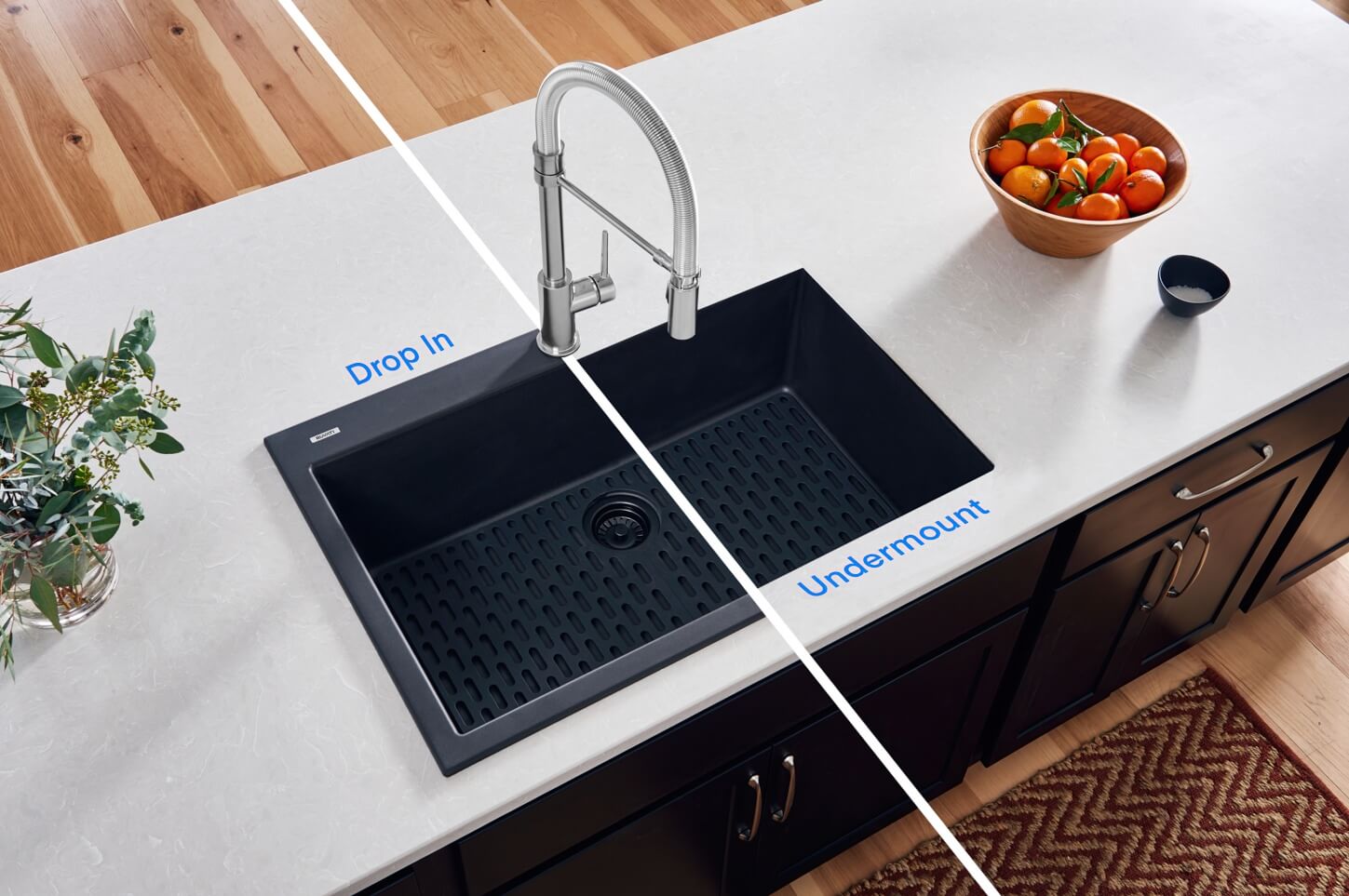 Undermount Vs Drop-In Sink