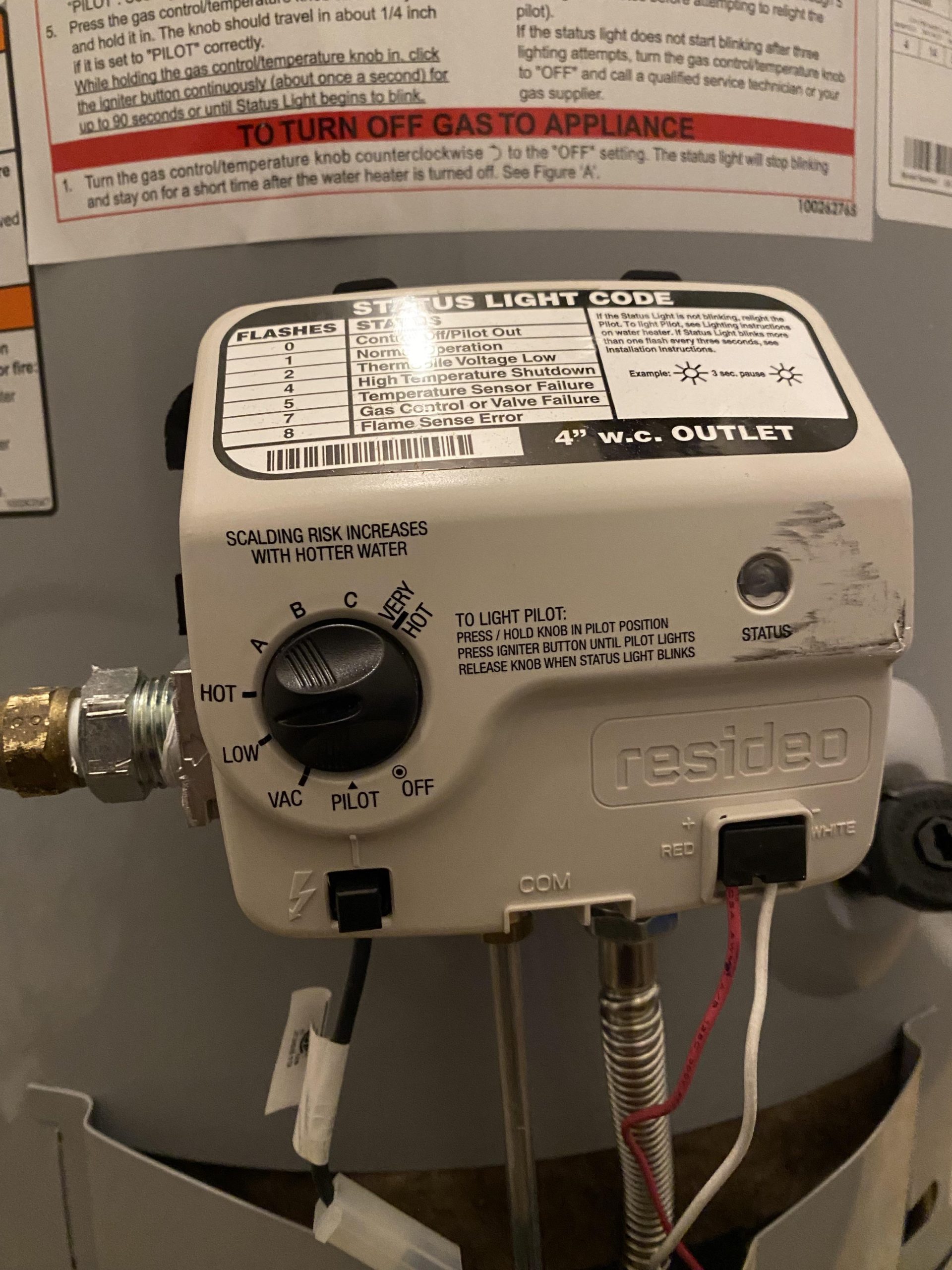 Water Heater Vacation Mode Vs. Pilot
