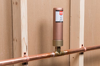 Water Pipes Vibrate When Water Is Turned Off