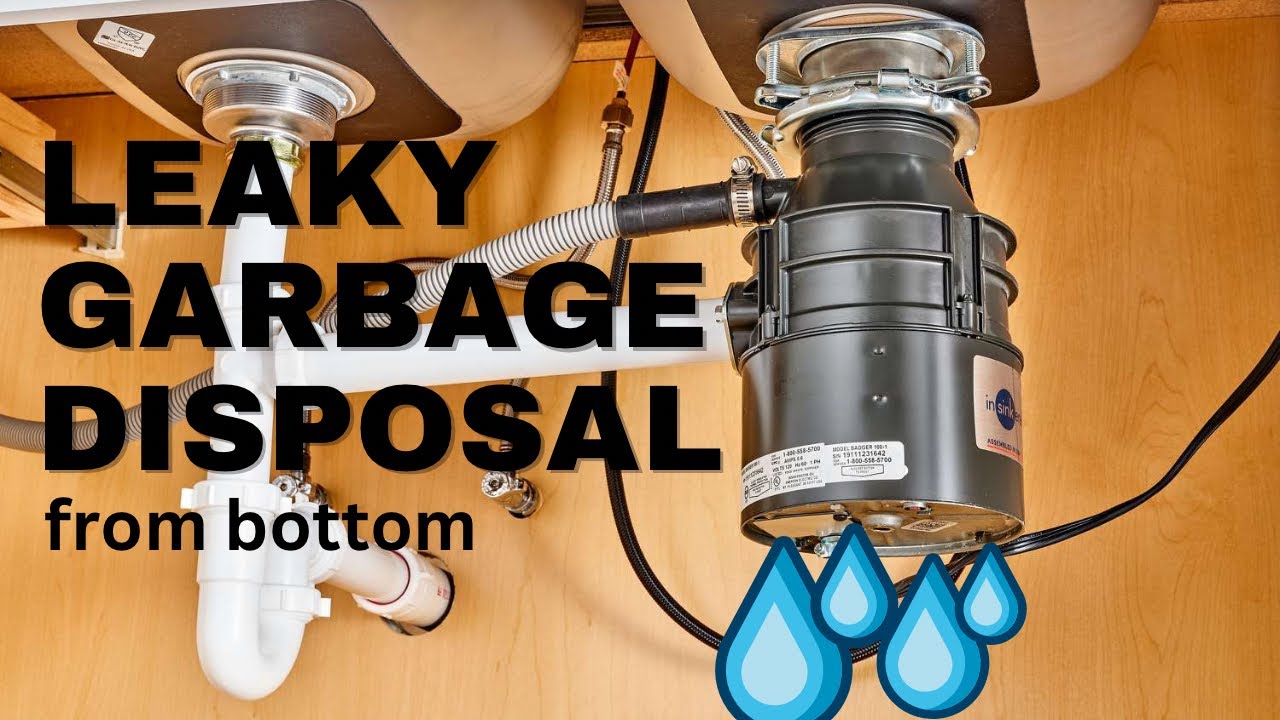 Why is My Garbage Disposal Leaking from the Bottom