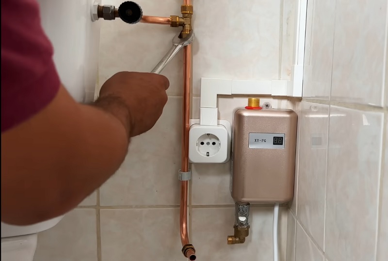 Is Toilet Connected to Water Heater