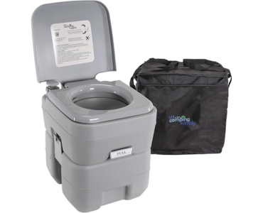 U.S. Camping Supply Portable Toilet with Carry Bag